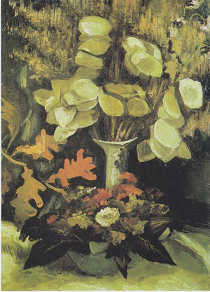 Vincent Van Gogh Vase with Lunaria